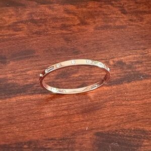 Kate Spade rose gold bracelet